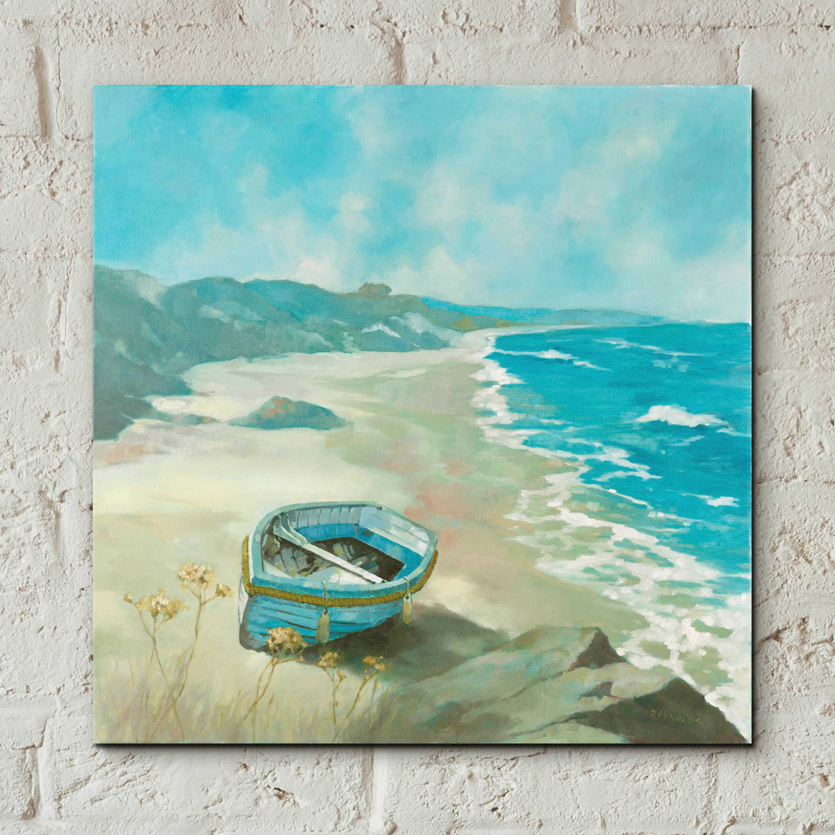 Epic Art 'Boat Show 1' by Graham Reynolds, Acrylic Glass Wall Art,12x12