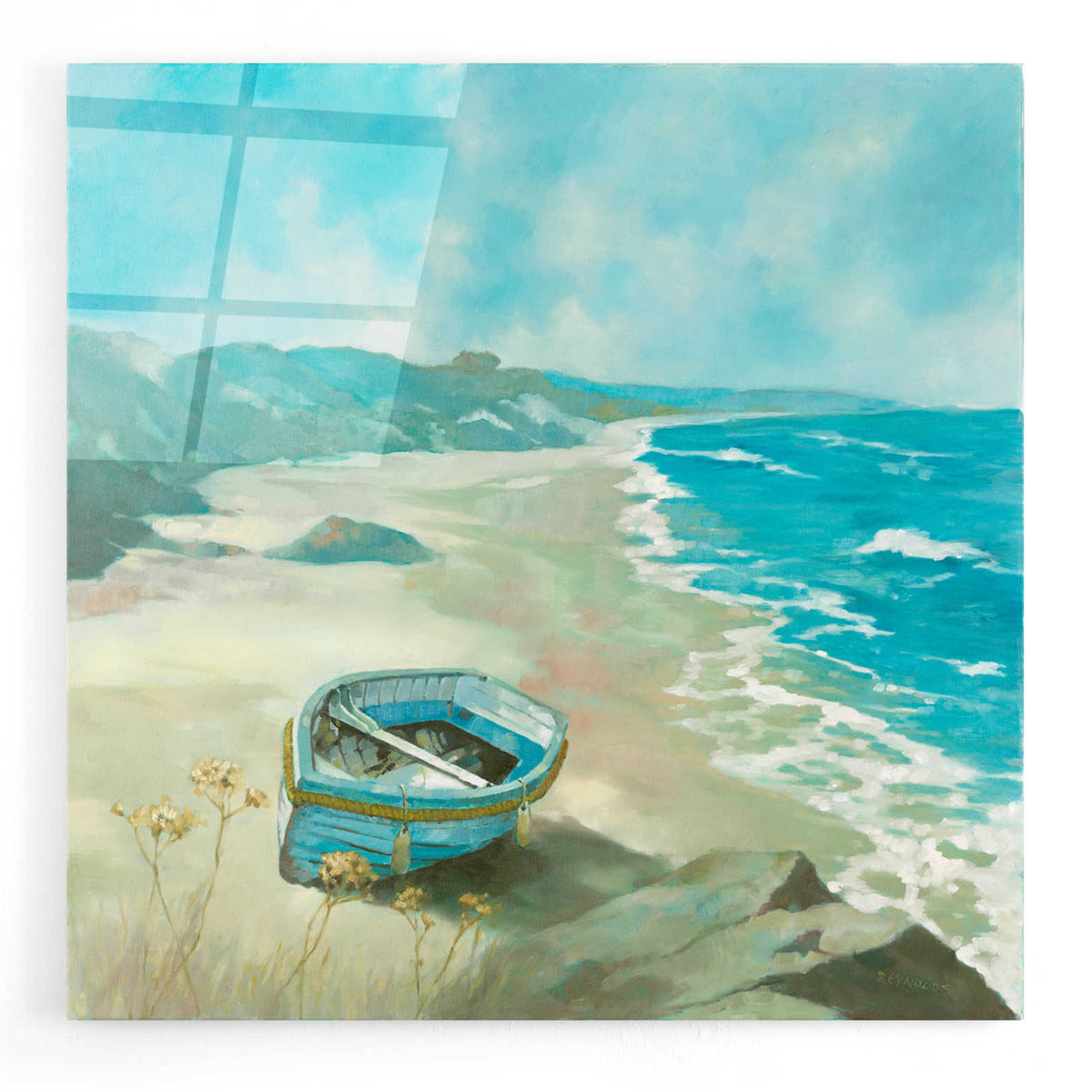 Epic Art 'Boat Show 1' by Graham Reynolds, Acrylic Glass Wall Art