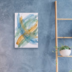 Abstract Crosscurrent by Veve - 16x24 acrylic wall art in a room