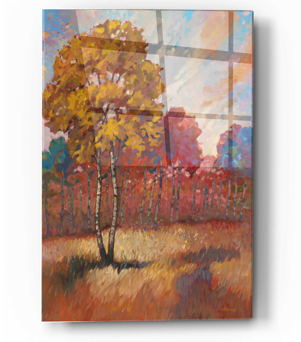 Epic Art 'Tree Line 2' by Graham Reynolds, Acrylic Glass Wall Art