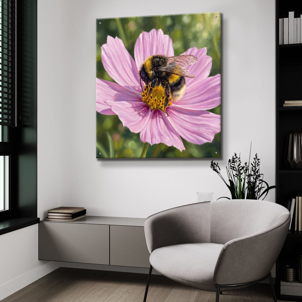 Bumblebee by Veve - 36x36 acrylic wall art in a room