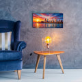 Chicago Lake View by Veve - 24x12 acrylic wall art in a room