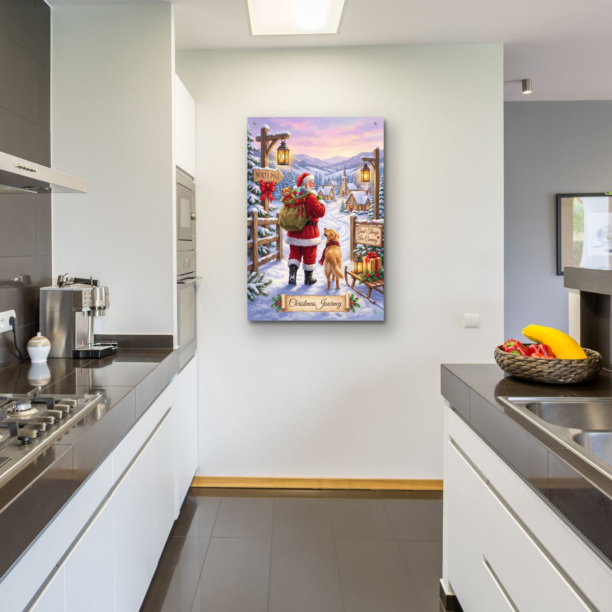 Christmas Journey by Veve - 24x36 acrylic wall art in a room