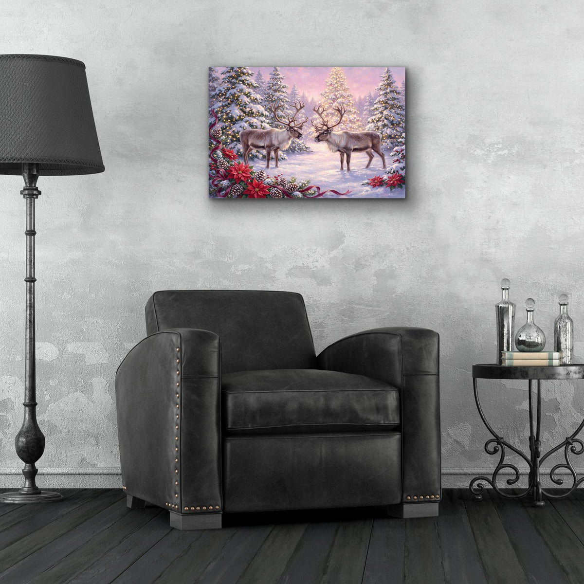 Christmas Wonderland by Veve - 24x16 acrylic wall art in a room