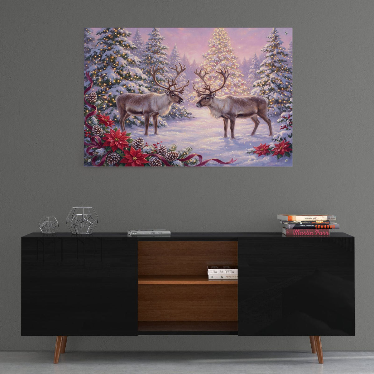 Christmas Wonderland by Veve - 36x24 acrylic wall art in a room