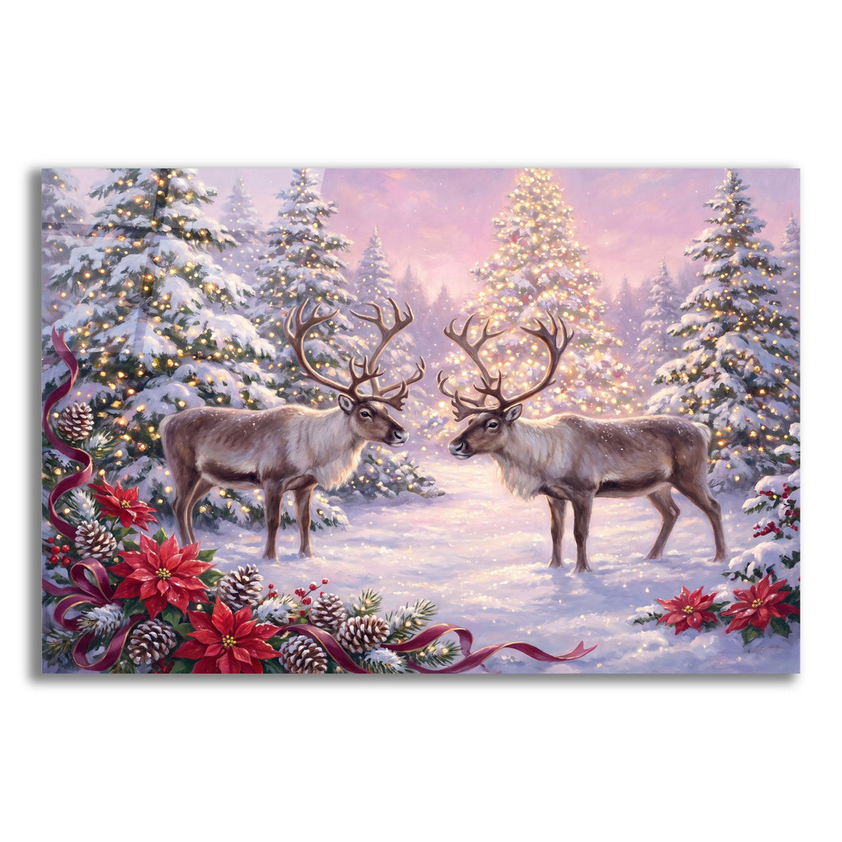 Christmas Wonderland by Veve acrylic glass wall art