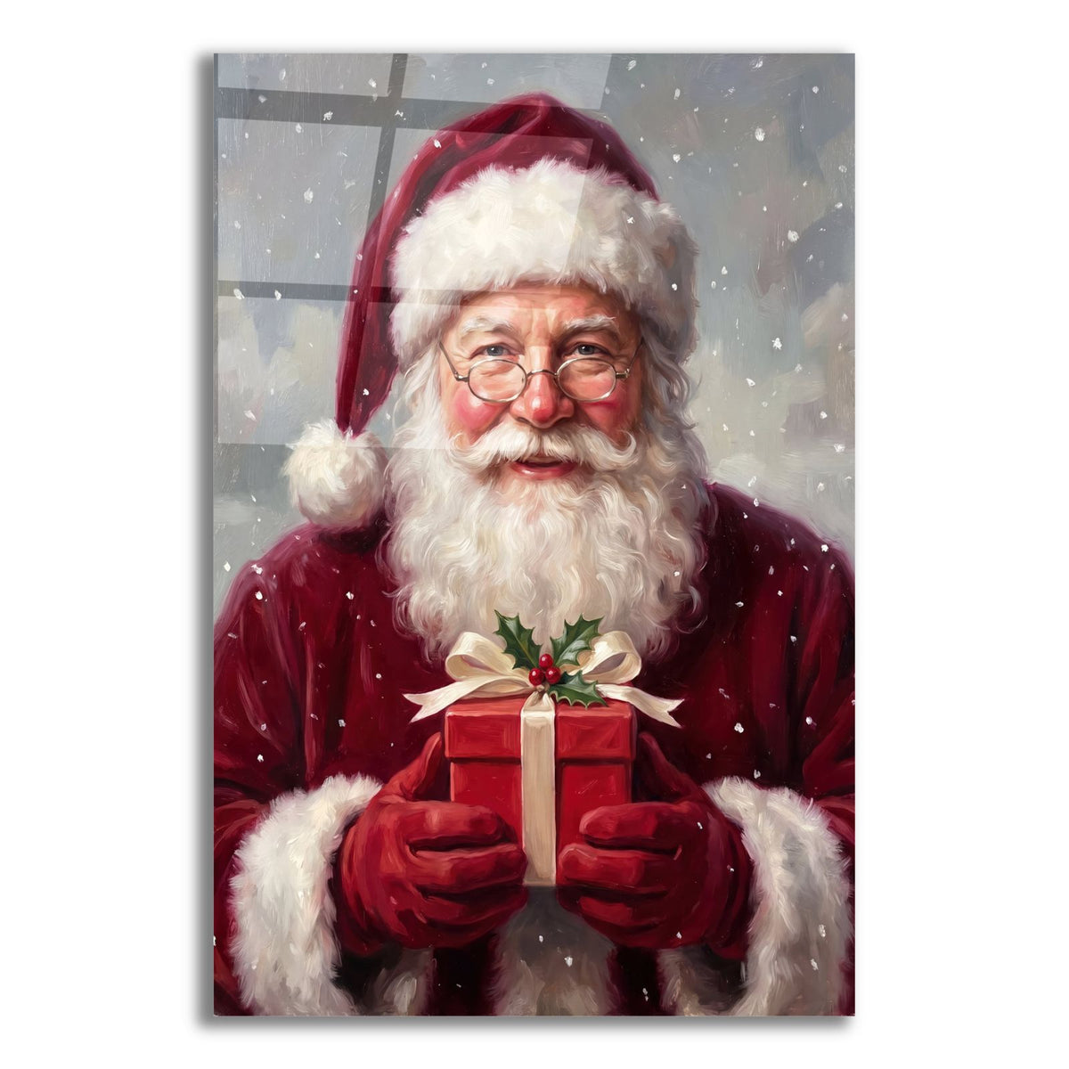 From Santa Just for You by Veve acrylic glass wall art