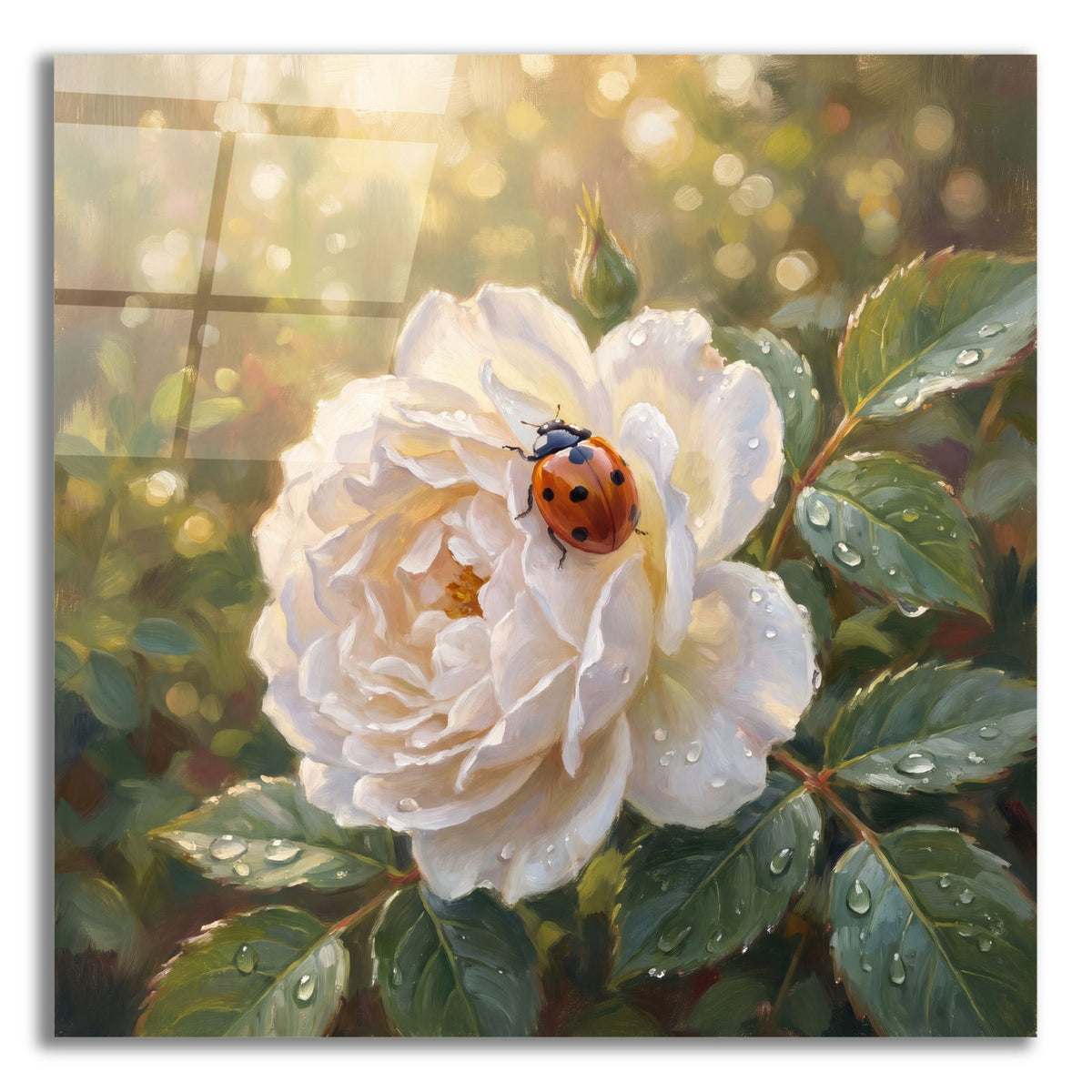 Ladybug by Veve acrylic glass wall art