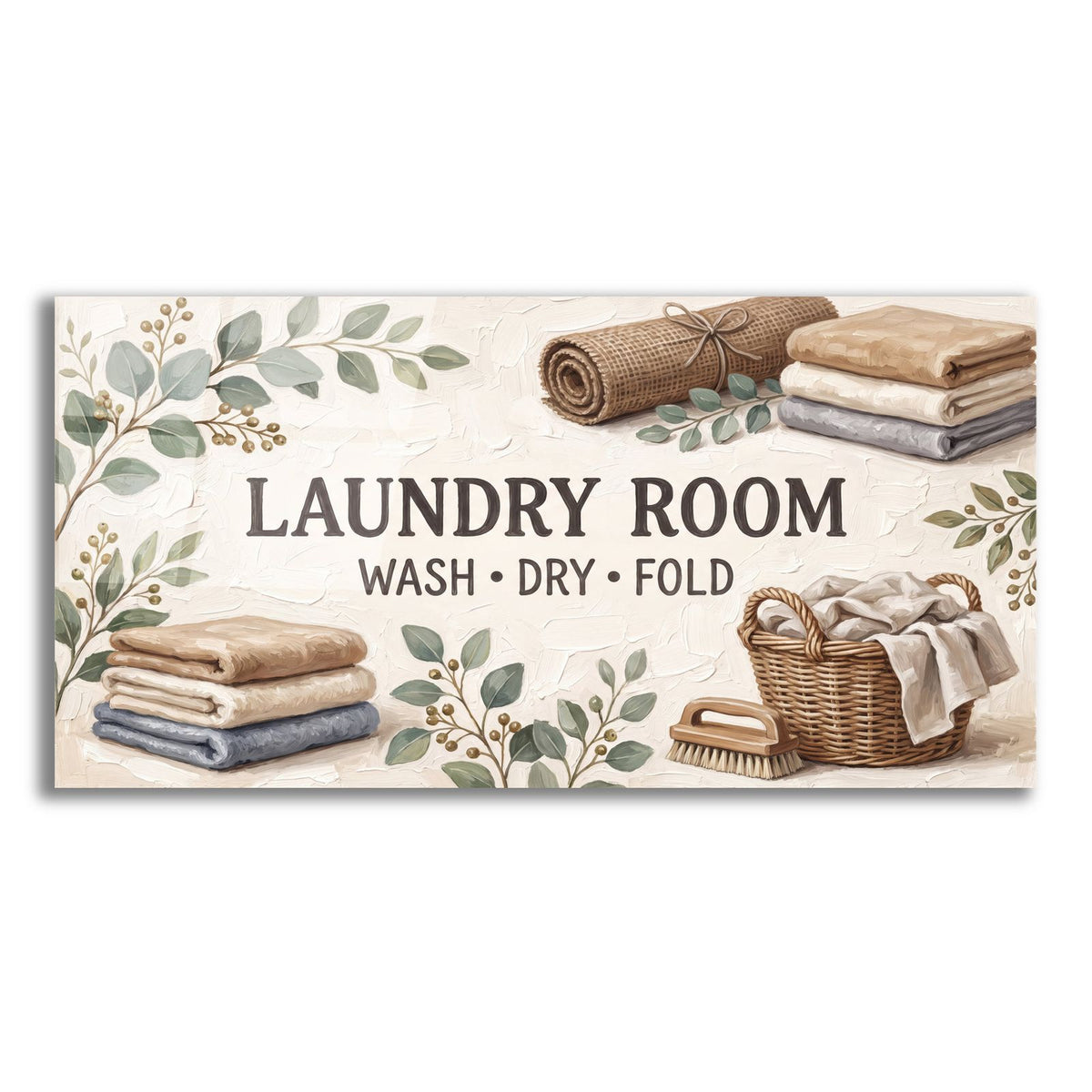 Laundry Room I by Veve acrylic glass wall art