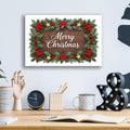 Merry Christmas III by Veve - 16x12 acrylic wall art in a room