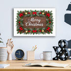 Merry Christmas III by Veve - 16x12 acrylic wall art in a room