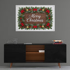 Merry Christmas III by Veve - 36x24 acrylic wall art in a room