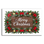 Merry Christmas III by Veve acrylic glass wall art