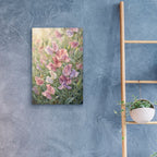 Sweet Pea Reverie by Veve - 16x24 acrylic wall art in a room