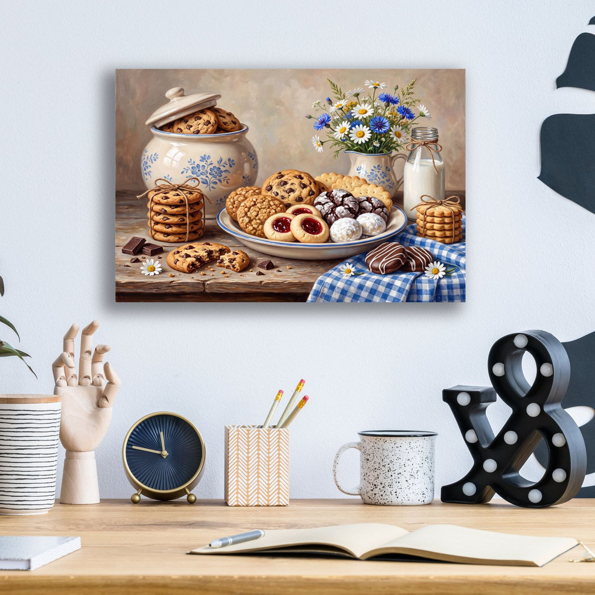 The Art of Cookies by Veve - 16x12 acrylic wall art in a room