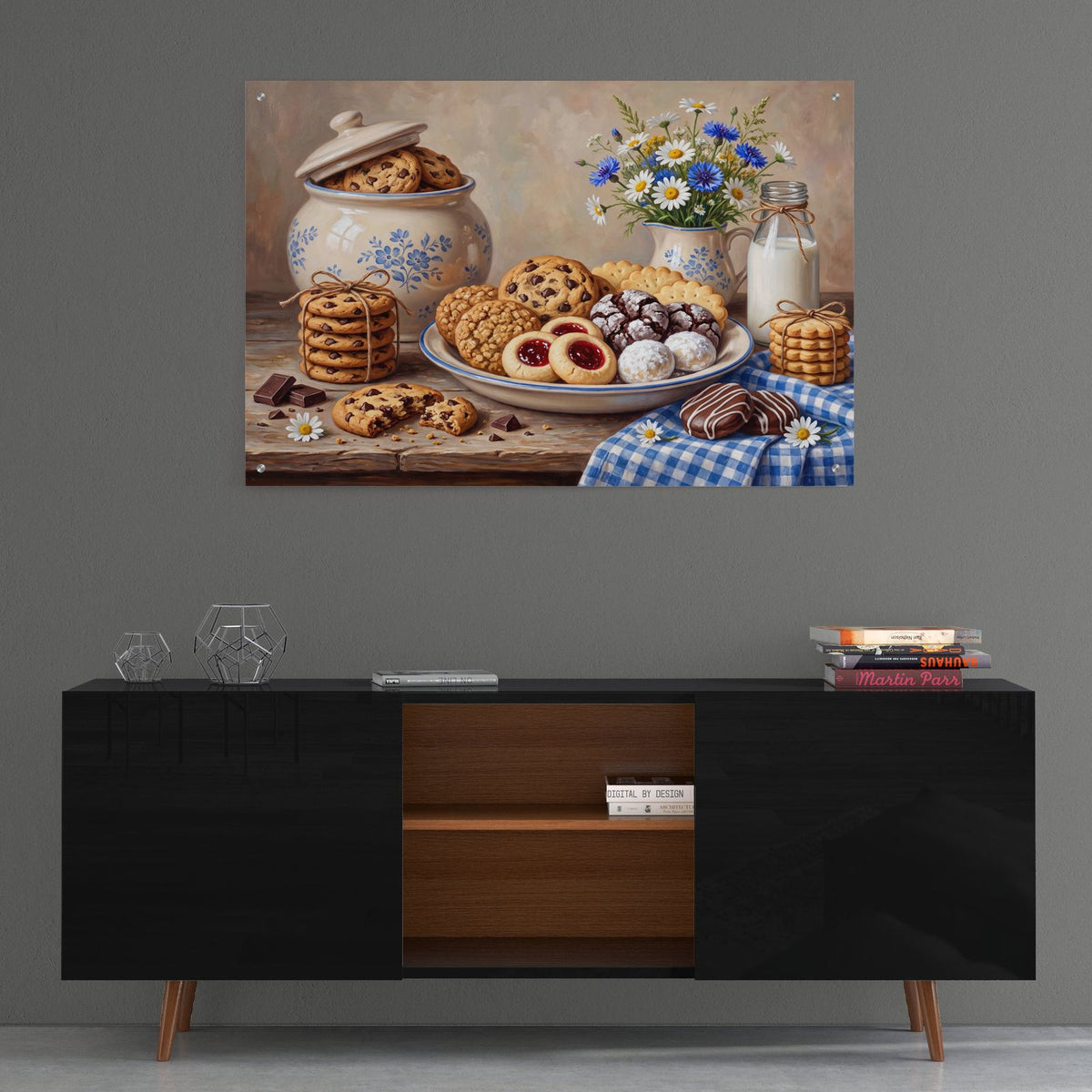 The Art of Cookies by Veve - 36x24 acrylic wall art in a room