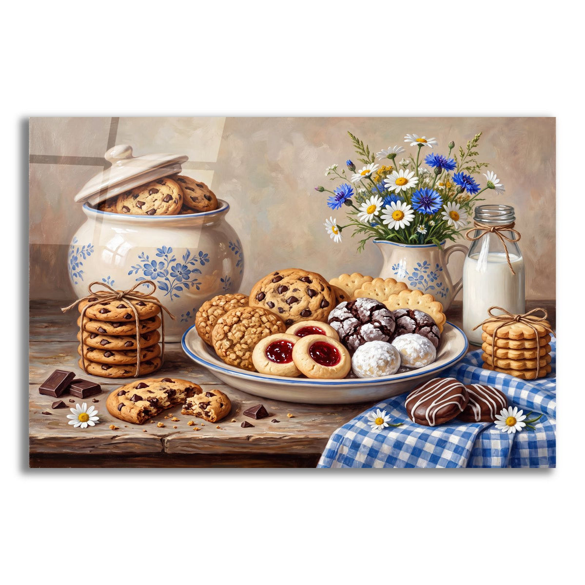 The Art of Cookies by Veve acrylic glass wall art