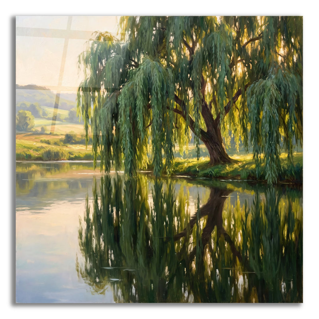 Willow by the Water by Veve acrylic glass wall art