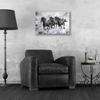 Epic Art 'Gallop' by Alexander Gunin, Acrylic Glass Wall Art,24x16