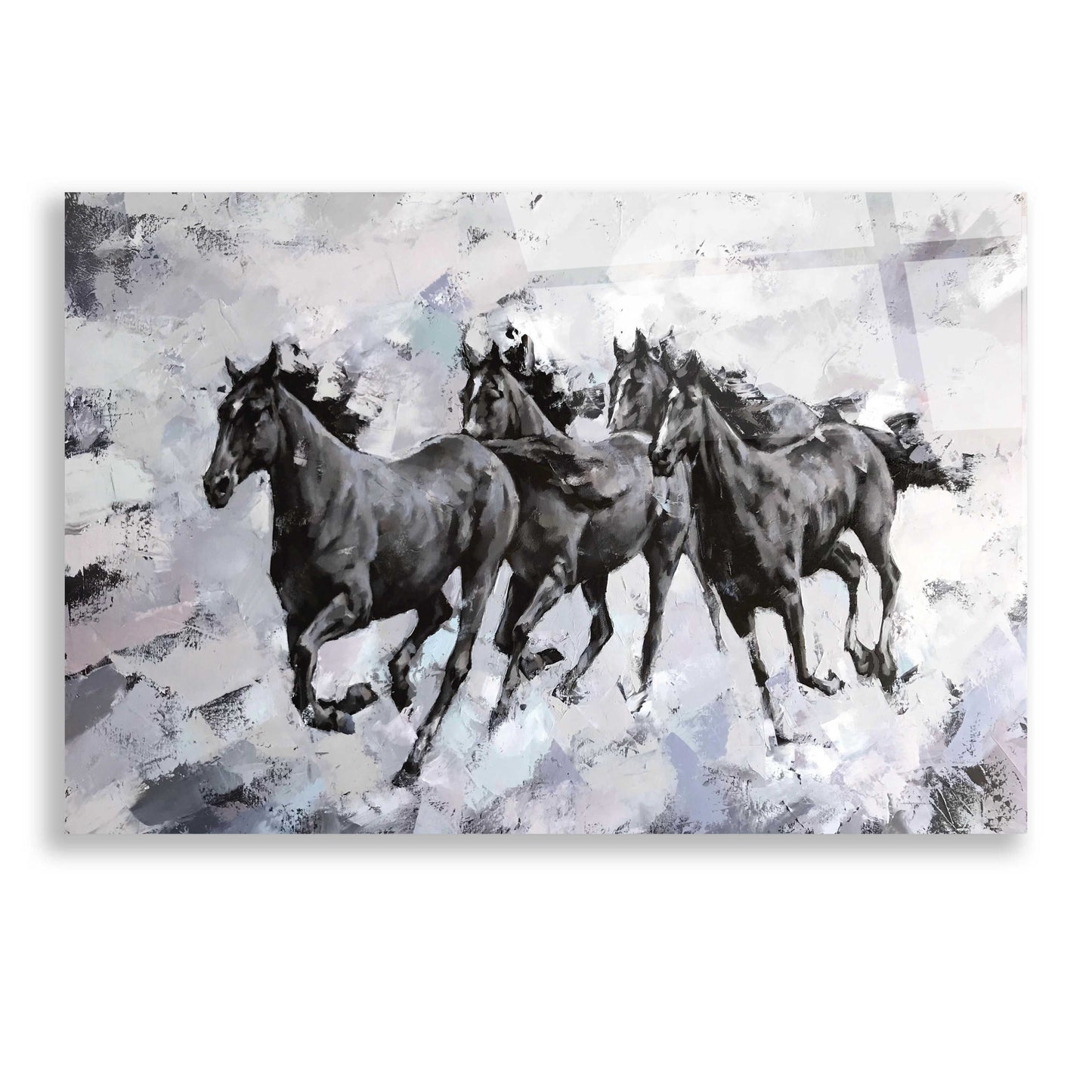 Epic Art 'Gallop' by Alexander Gunin, Acrylic Glass Wall Art,24x16