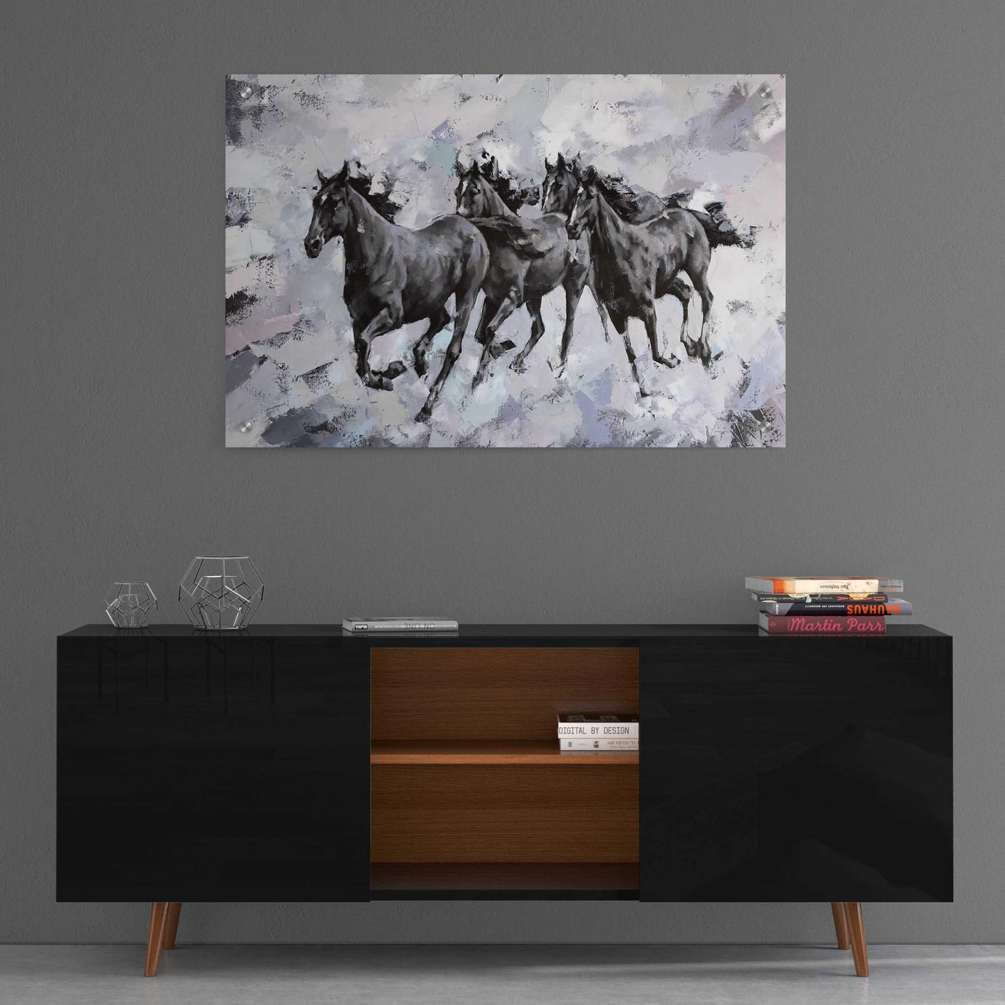 Epic Art 'Gallop' by Alexander Gunin, Acrylic Glass Wall Art,36x24