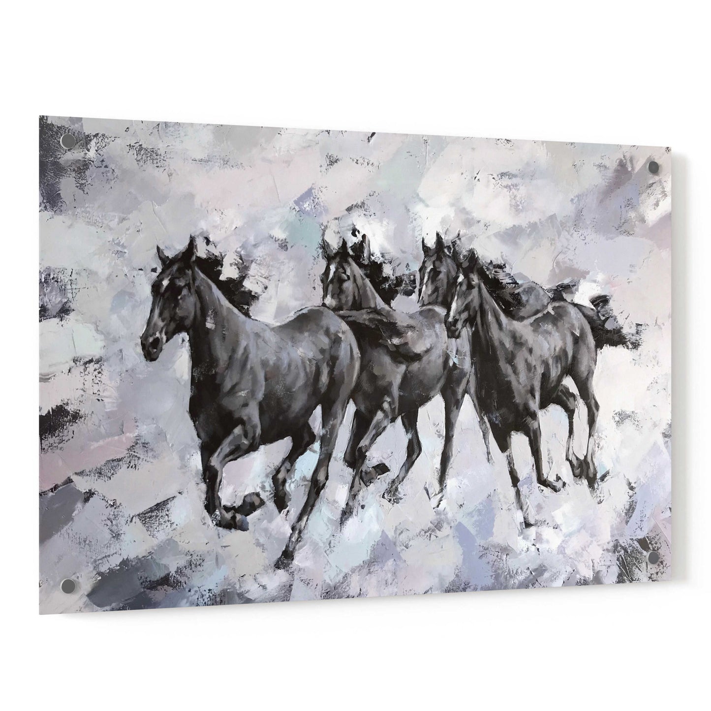 Epic Art 'Gallop' by Alexander Gunin, Acrylic Glass Wall Art,36x24