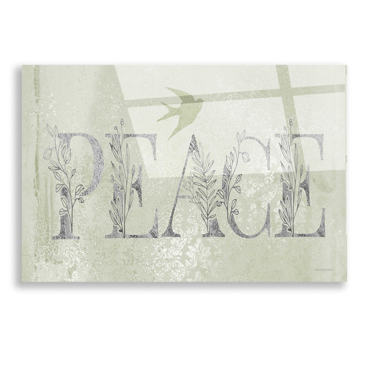 Peace II by Bluebird Barn acrylic glass wall art