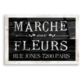 Fleurs Sign II by Cindy Jacobs acrylic glass wall art