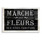 Fleurs Sign II by Cindy Jacobs acrylic glass wall art