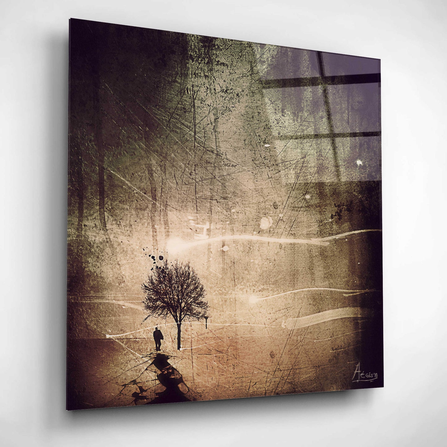 Epic Art 'A Fine Day To Exit' by Mario Sanchez Nevado, Acrylic Glass Wall Art,12x12