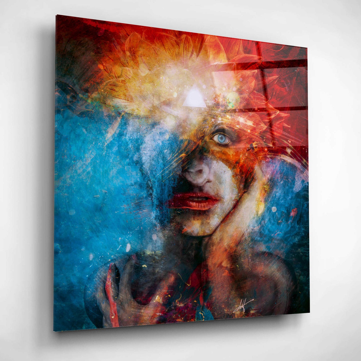 Epic Art 'Dethroned' by Mario Sanchez Nevado, Acrylic Glass Wall Art,12x12