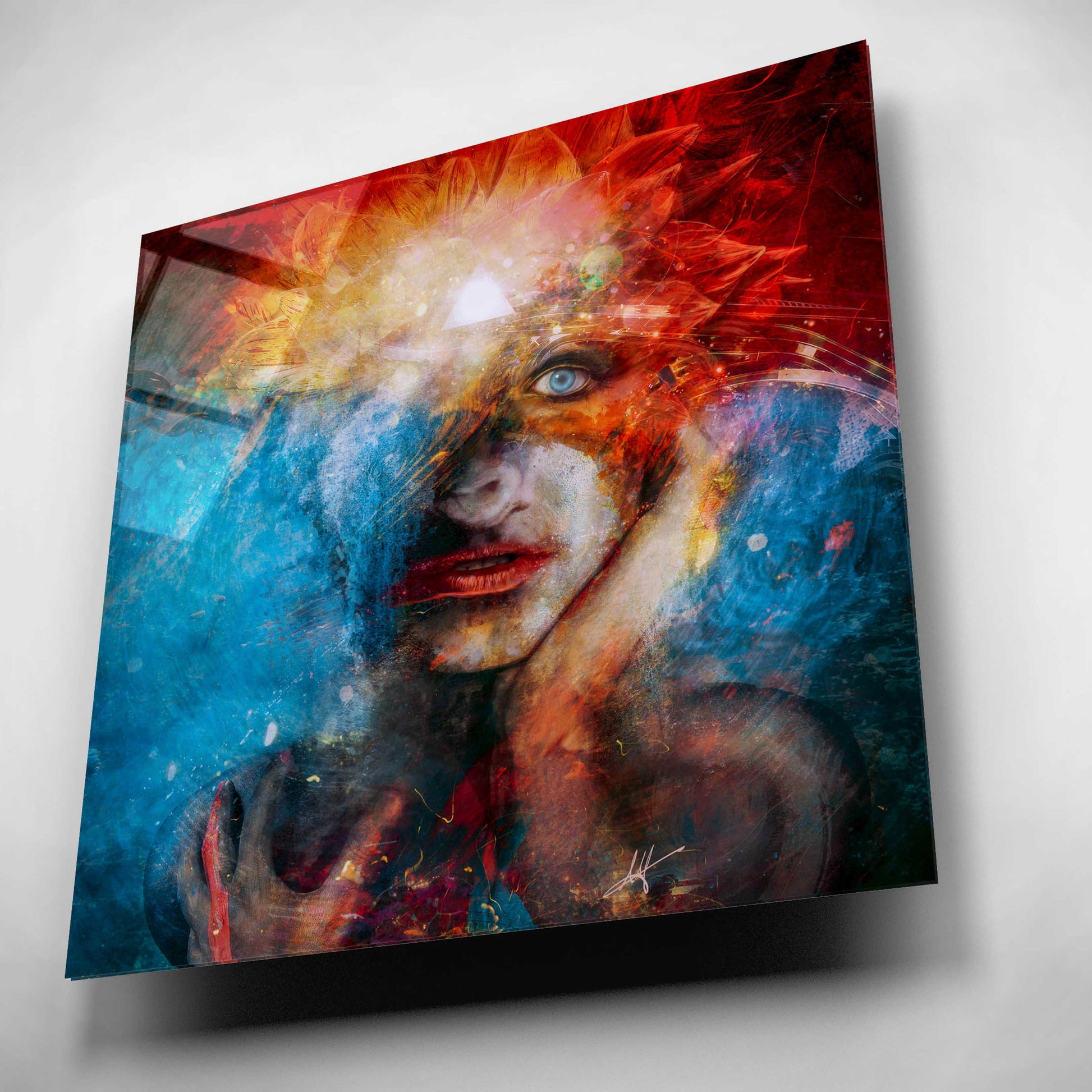 Epic Art 'Dethroned' by Mario Sanchez Nevado, Acrylic Glass Wall Art,12x12