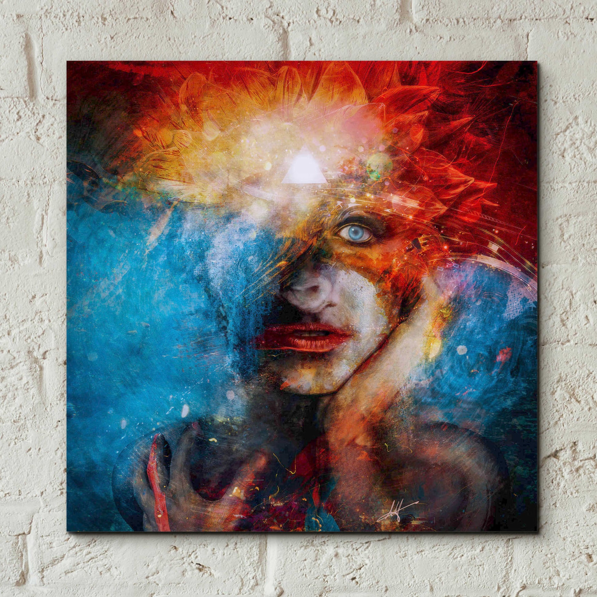 Epic Art 'Dethroned' by Mario Sanchez Nevado, Acrylic Glass Wall Art,12x12