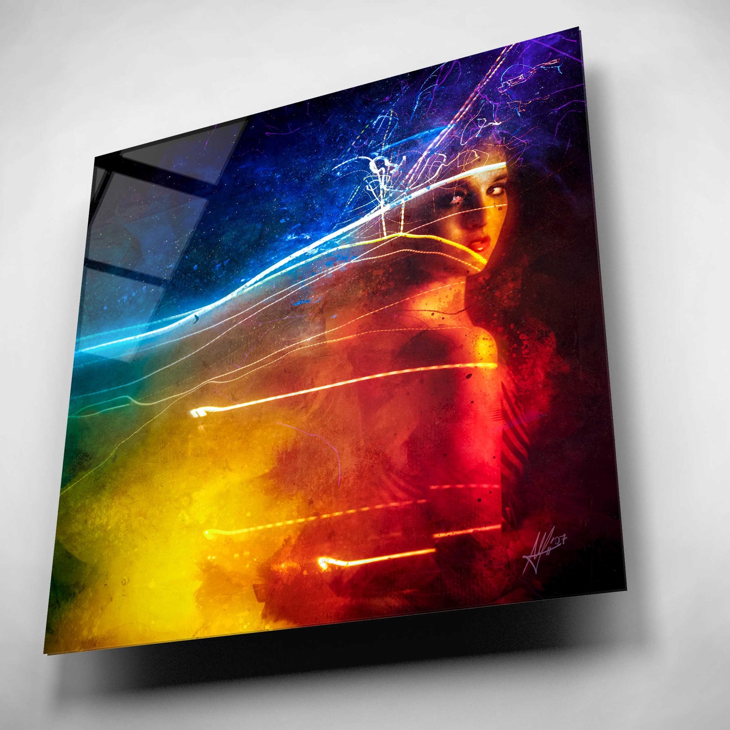 'Flashback' by Mario Sanchez Nevado, Acrylic Glass Wall Art,12x12