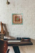 Epic Art 'Mexican Fiesta IV' by Veronique Charron, Acrylic Glass Wall Art,12x12