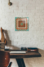 Epic Art 'Mexican Fiesta IV' by Veronique Charron, Acrylic Glass Wall Art,12x12