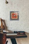 Epic Art 'Mexican Fiesta II' by Veronique Charron, Acrylic Glass Wall Art,12x12