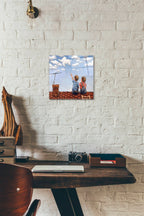 Epic Art 'Counting Clouds' by Alexander Gunin, Acrylic Glass Wall Art,12x12