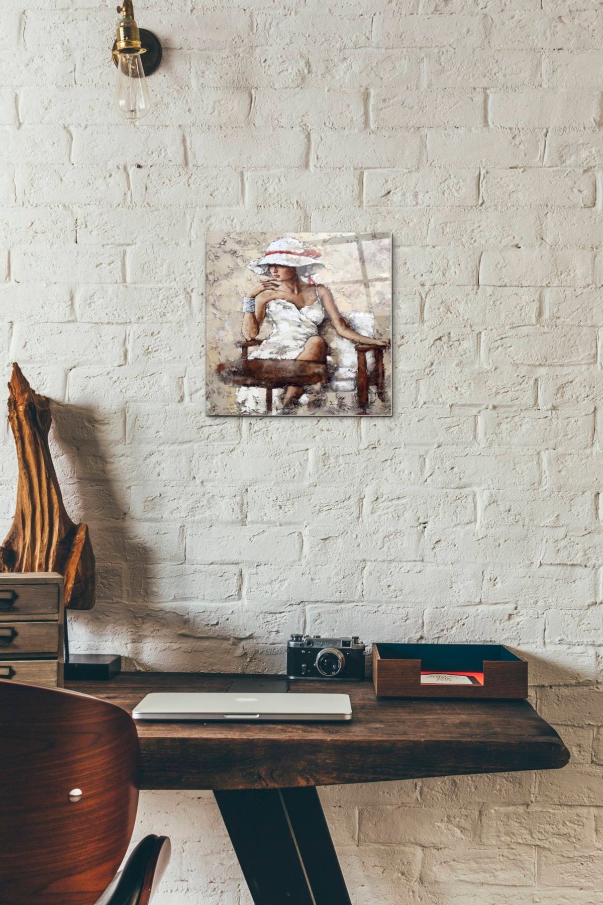 Epic Art 'On Holiday' by Alexander Gunin, Acrylic Glass Wall Art,12x12