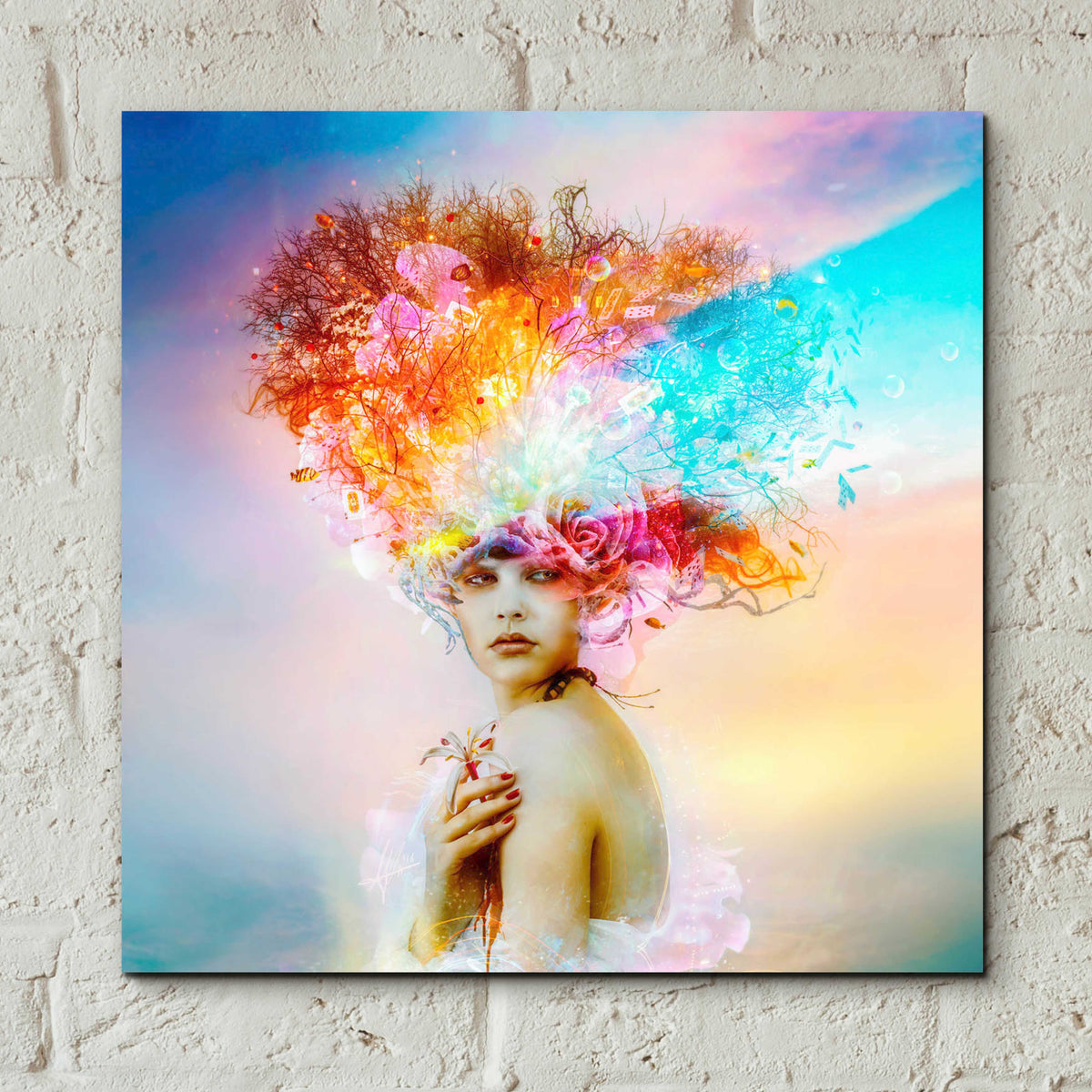 Epic Art 'Bittersweet' by Mario Sanchez Nevado, Acrylic Glass Wall Art,12x12