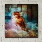Epic Art 'Clouds' by Mario Sanchez Nevado, Acrylic Glass Wall Art,12x12