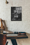 Epic Art 'Welding Goggles Blueprint Patent Chalkboard' Acrylic Glass Wall Art,12x16