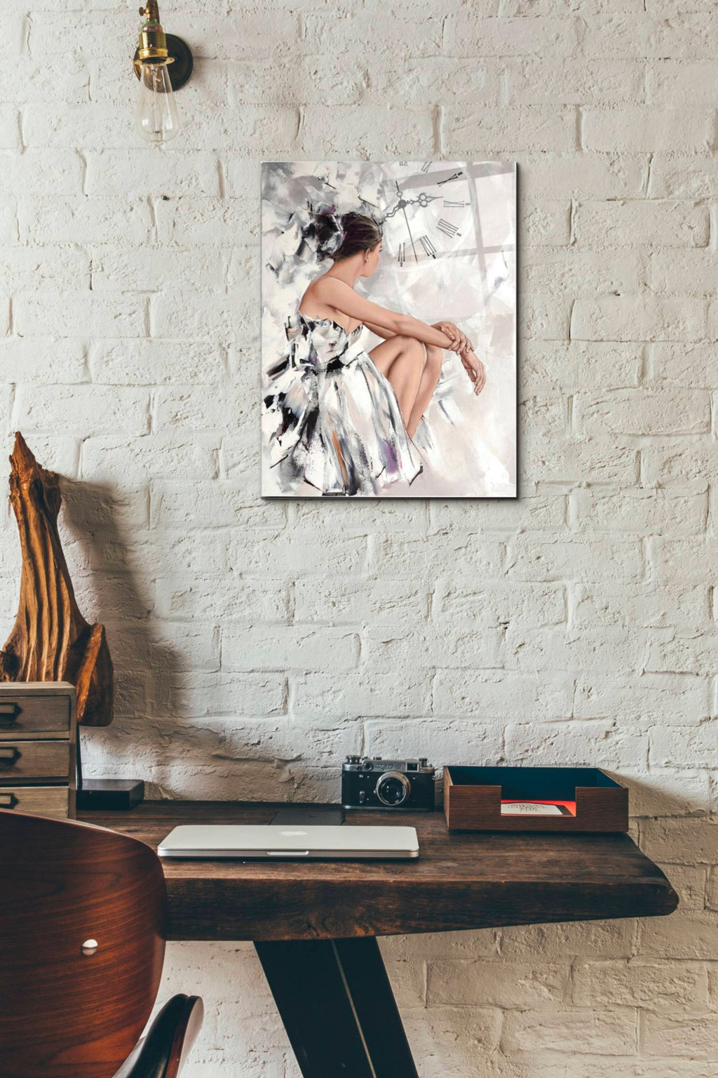 Epic Art 'Behind The Mirror 1' by Alexander Gunin, Acrylic Glass Wall Art,12x16