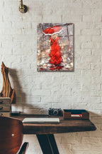 Epic Art 'Woman With Umbrella' by Alexander Gunin, Acrylic Glass Wall Art,12x16