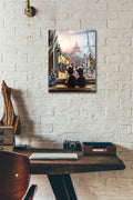 Epic Art 'Romantics' by Alexander Gunin, Acrylic Glass Wall Art,12x16