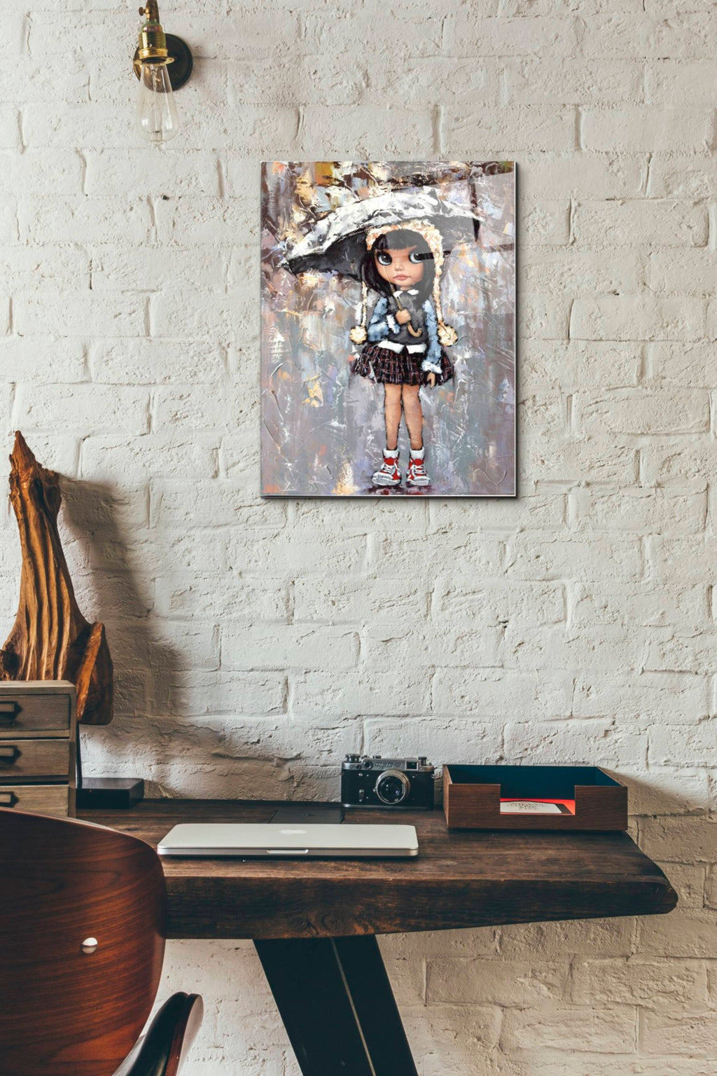 Epic Art 'Summer Rain' by Alexander Gunin, Acrylic Glass Wall Art,12x16