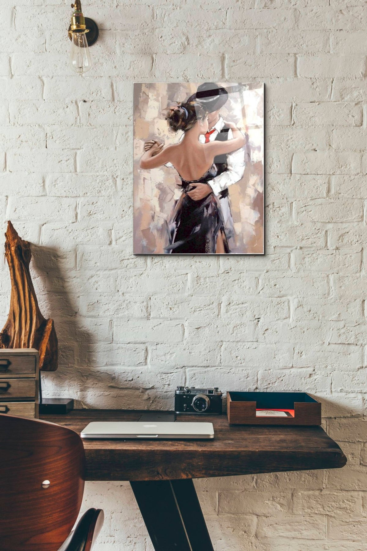 Epic Art 'Tango' by Alexander Gunin, Acrylic Glass Wall Art,12x16