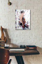 Epic Art 'Violinist' by Alexander Gunin, Acrylic Glass Wall Art,12x16