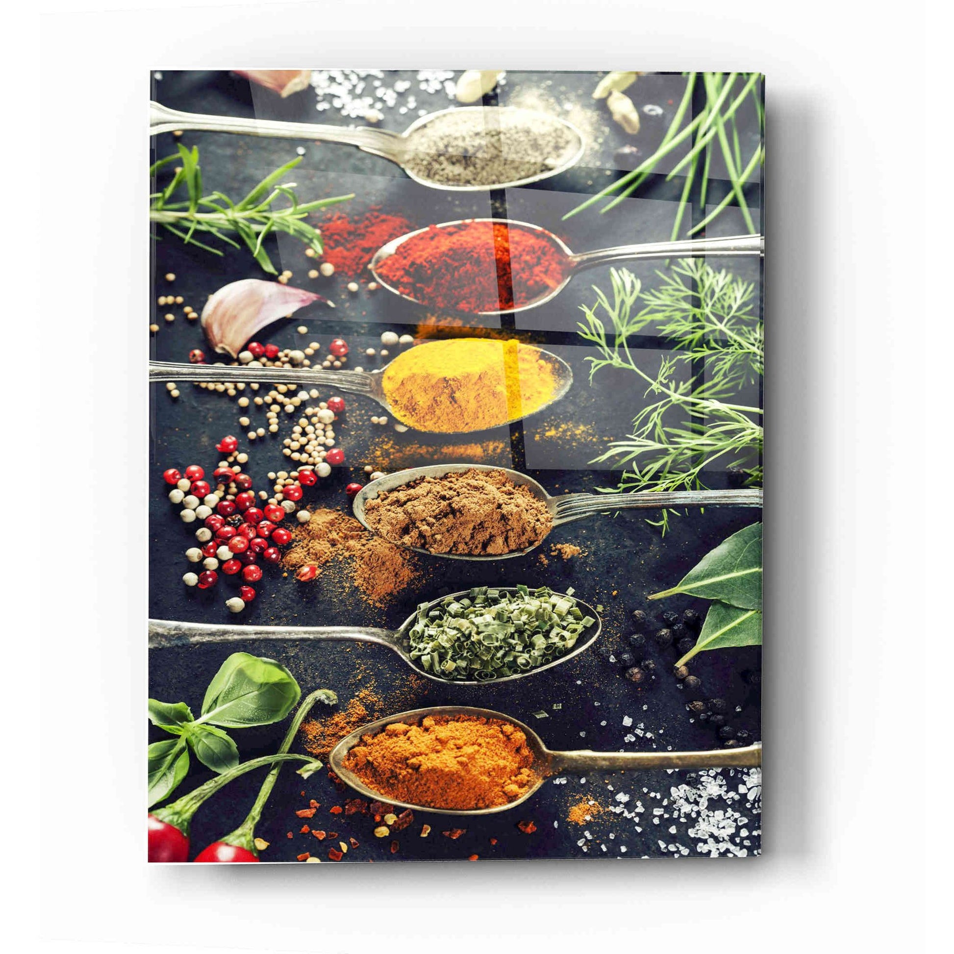 Epic Art 'A Pinch of Spice' Acrylic Glass Wall Art,12x16