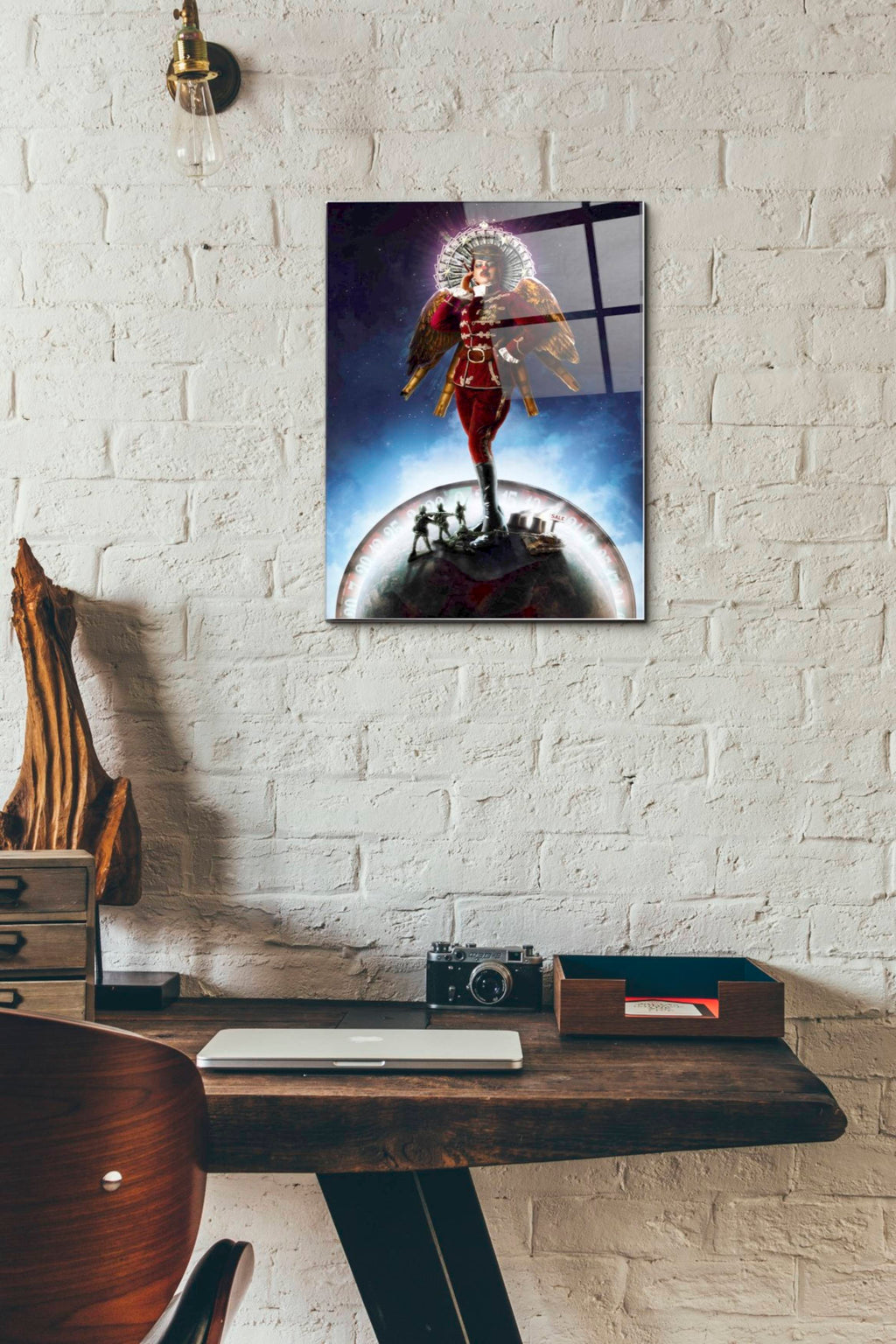 Epic Art 'All And Everyone' by Mario Sanchez Nevado, Acrylic Glass Wall Art,12x16